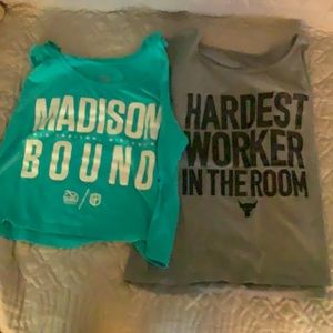 Two Small Crop Tops (Born Primitive, UA)